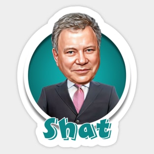 William Shatner Sticker